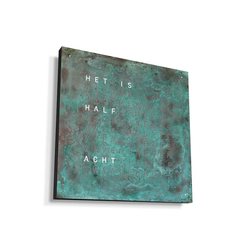 Qlocktwo Earth 45 - Vintage Copper 