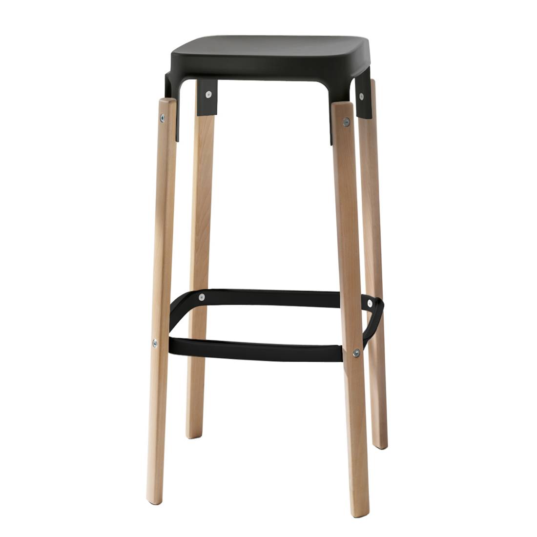 Steelwood Stool