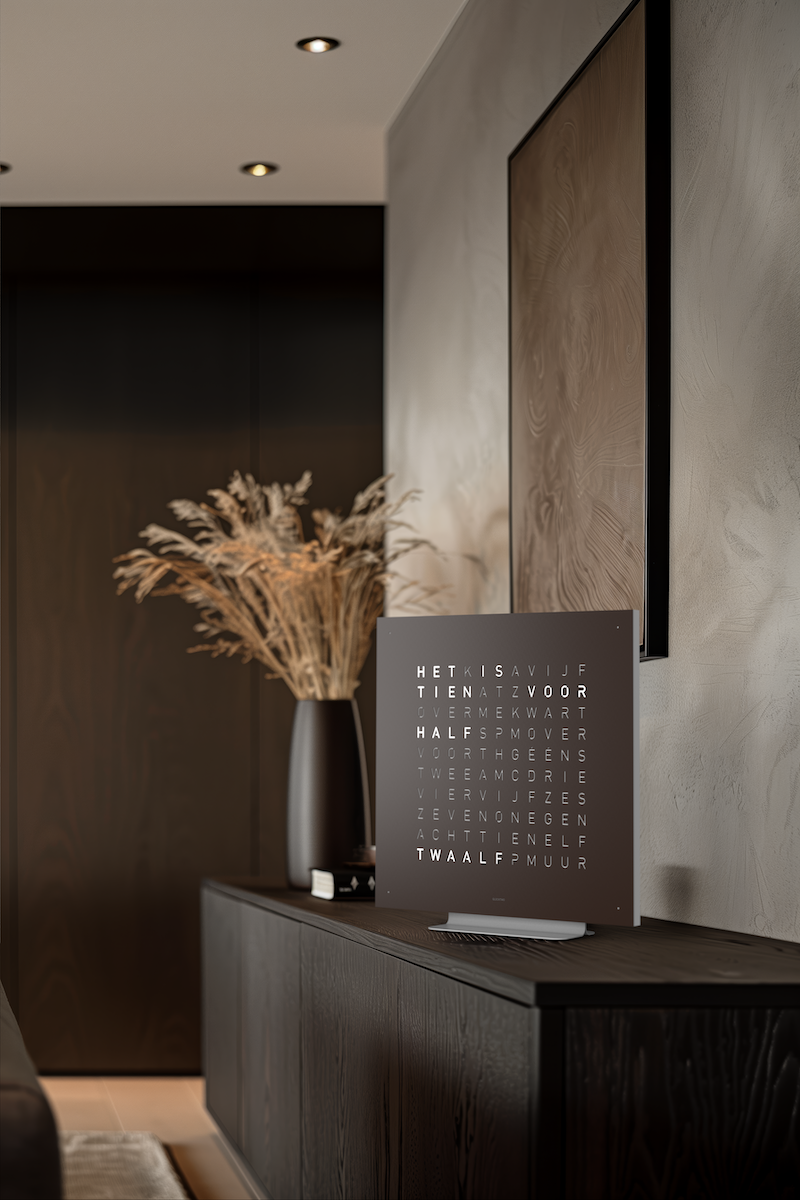 Qlocktwo Earth 45 - Espresso