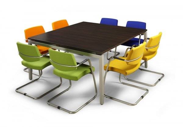 Arca Vergadertafel 160x160cm