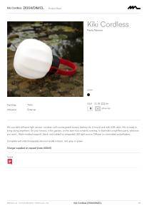 21004 DIM CL Kiki Cordless