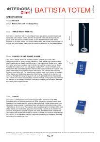 Battista totem Specification