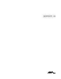 Brochure Serpente 60 2025 martinelliluce