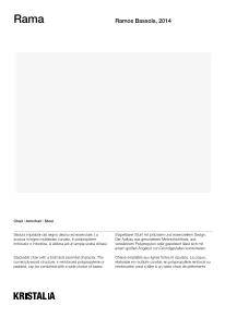 Kristalia Rama Technical info