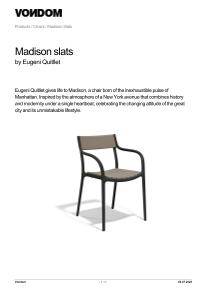 Madison Slats