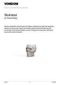 Skull Stool