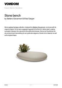 Stone Bench