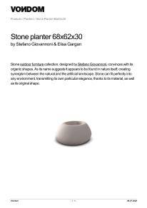 Stone Planter 30