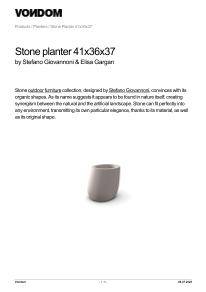 Stone Planter 37