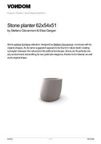 Stone Planter 51