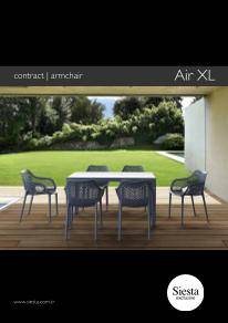 contract chairs air xl brochure