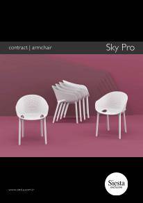contract chairs sky pro brochure