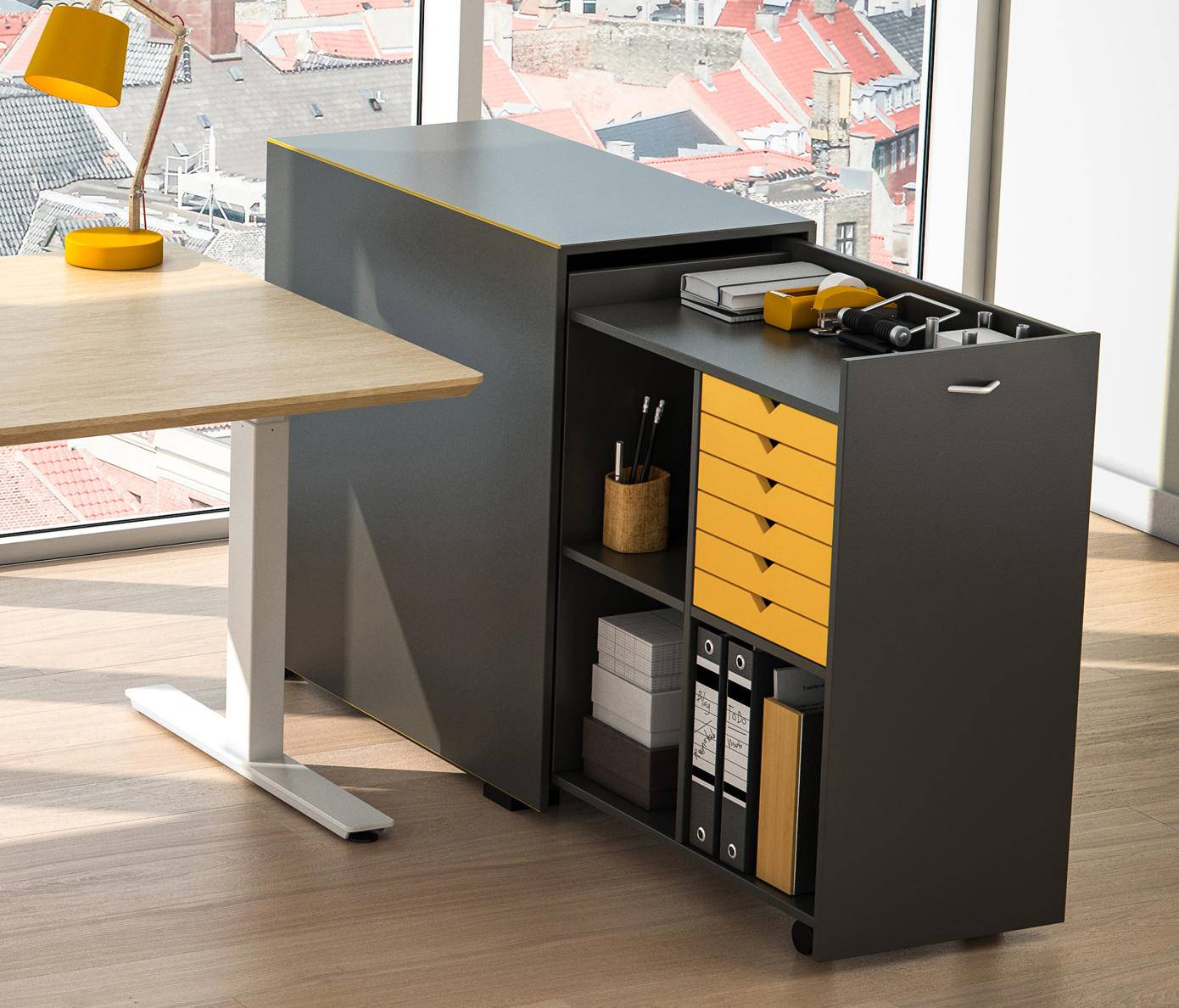 V Pull-Out Cabinet LOW