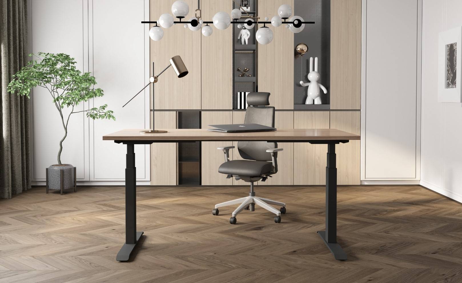 Ergo Rise+ zit-sta bureau incl. blad 160cm