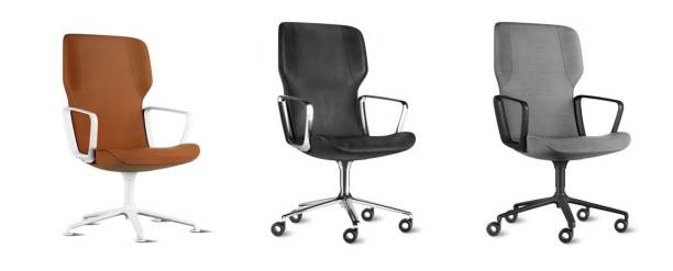 Intra managementstoel met middelhoge rug