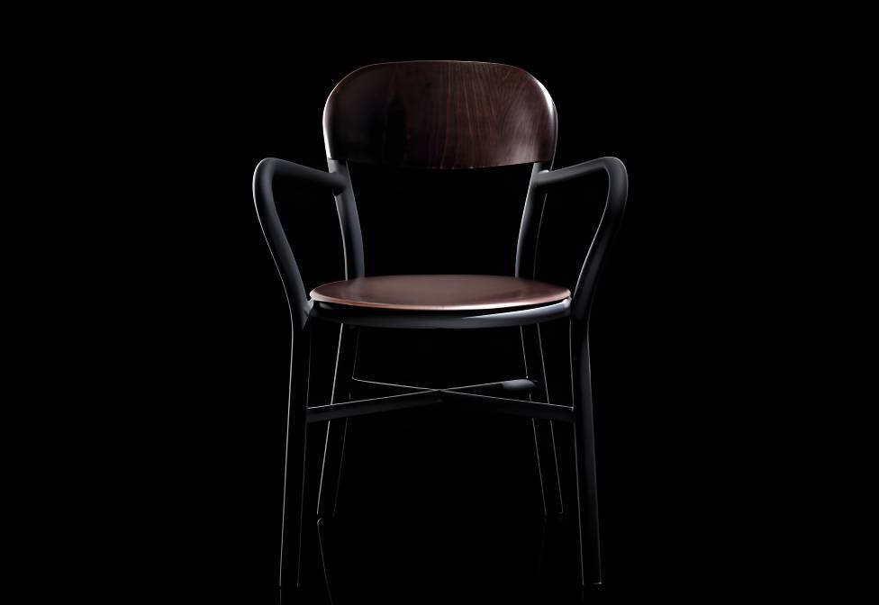 Pipe Armchair - Beech