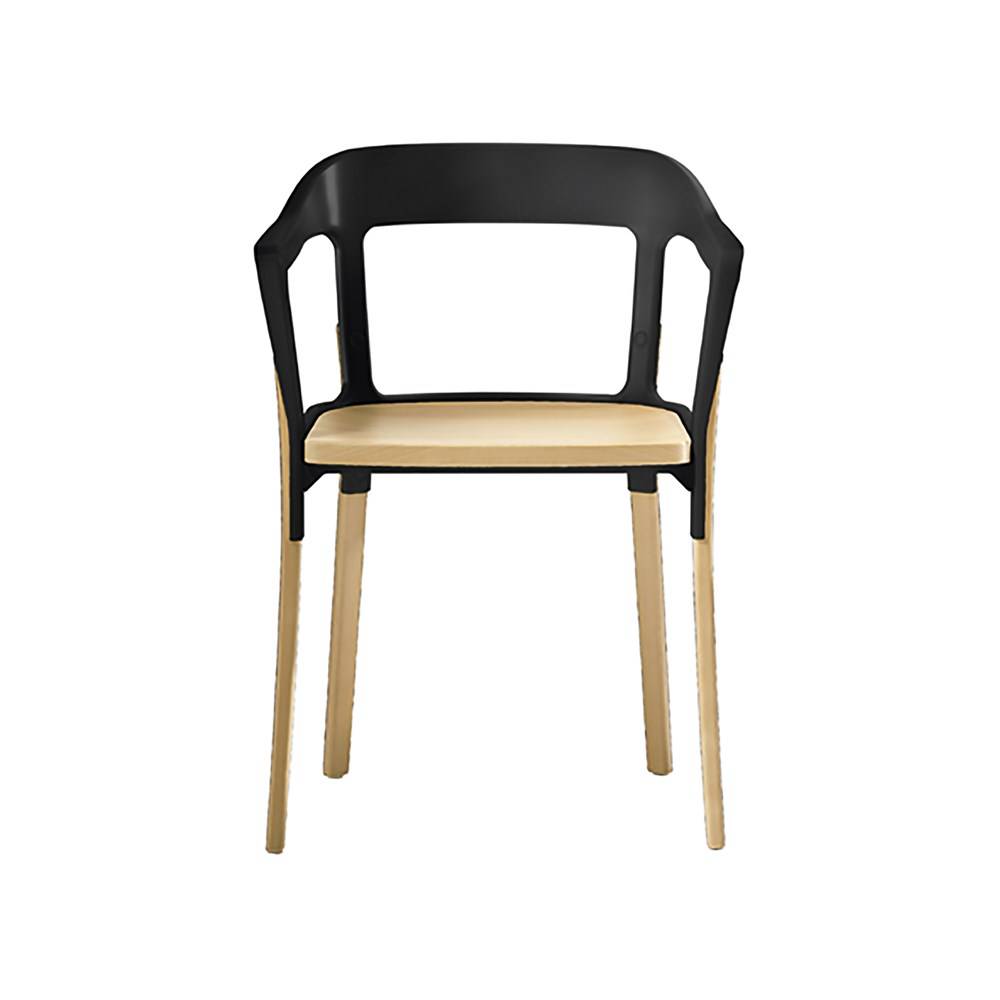 Steelwood Chair - Beech
