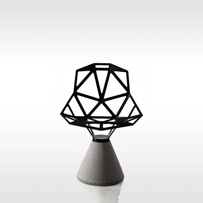Chair_One - Concrete Base & Self-Return