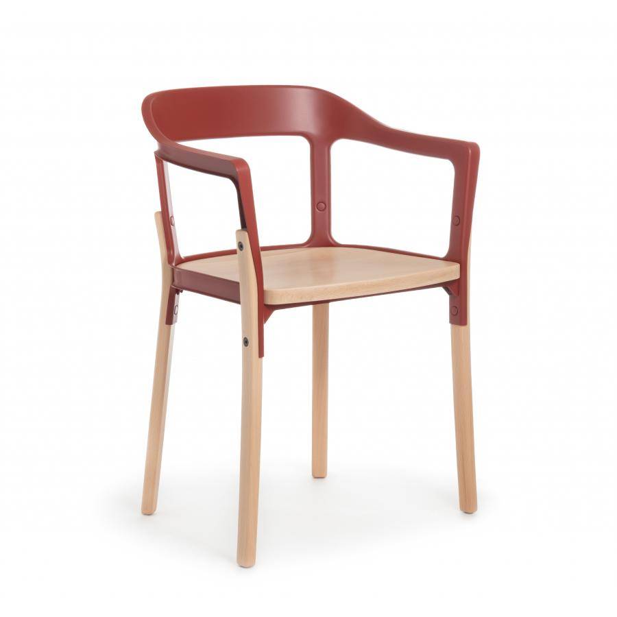Steelwood Chair - Beech