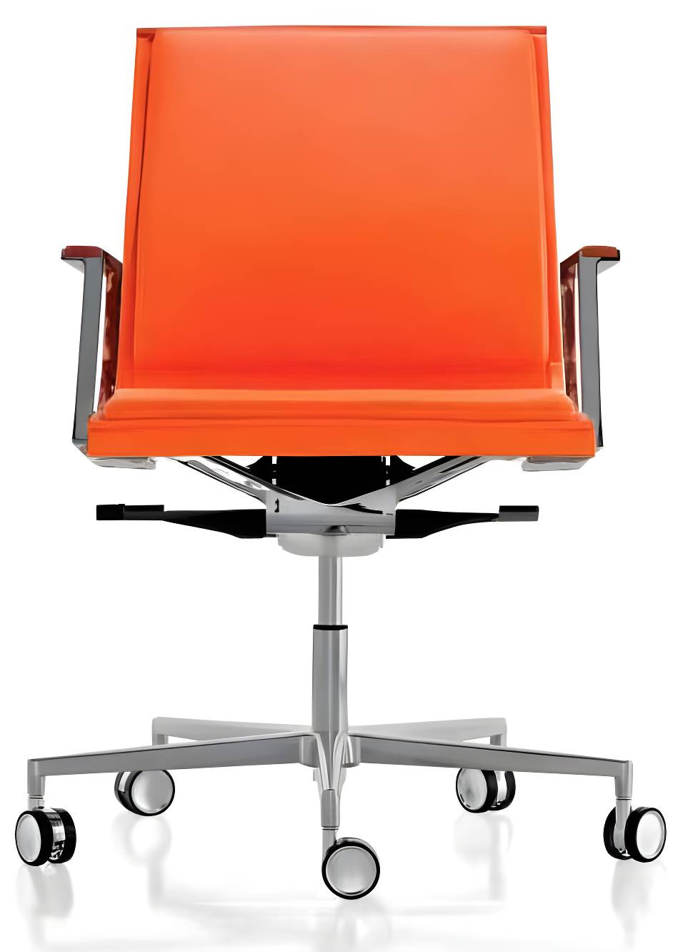Nulite 28090B Bureaustoel Medium Back Leder