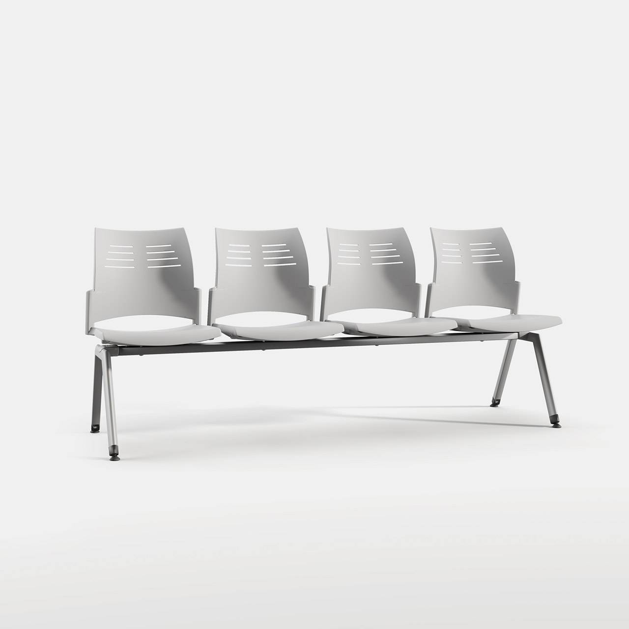 Spacio Wachtkamerbank 4-zits