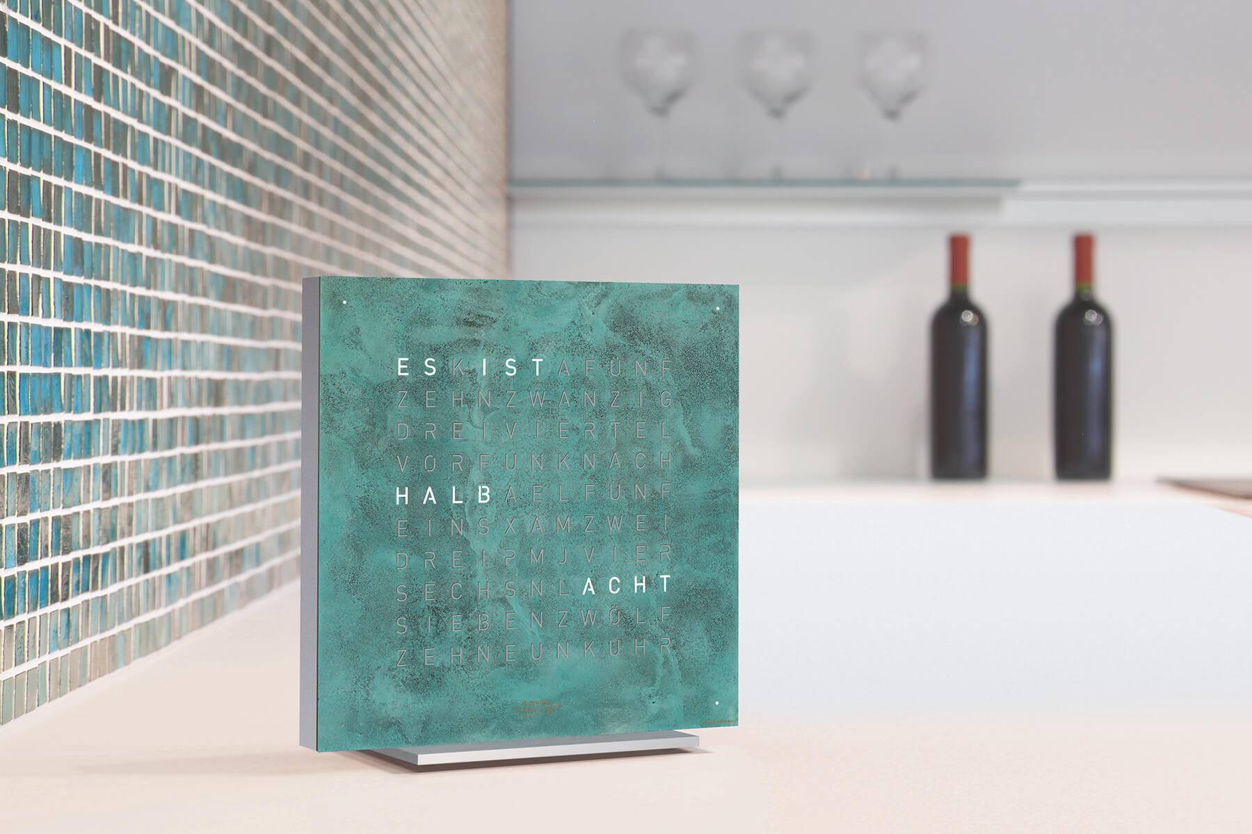 Qlocktwo Earth 13.5 - Vintage Copper